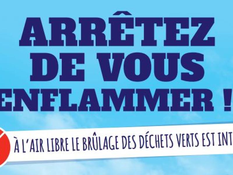 Résolution 2025 : ne brûlez plus vos déchets